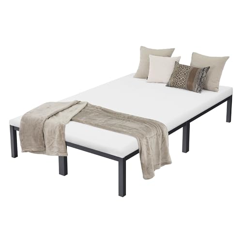 ML-Design Metallbett 120x200 cm auf Stahlrahmen mit Lattenrost, Anthrazit,...