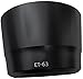 ET-63 Lens Hood Shade for Canon EF-S 55-250mm f/4-5.6 is STM(Not for is or is II),HUIPUXIANG 58mm Lens Hood
