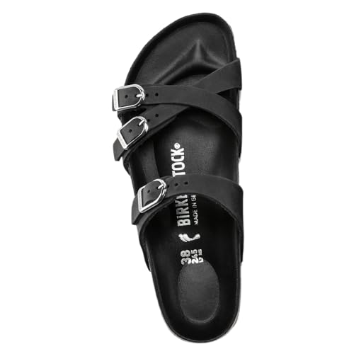 Birkenstock 1017565140 Franca Hex Blk Oil LTR R 402