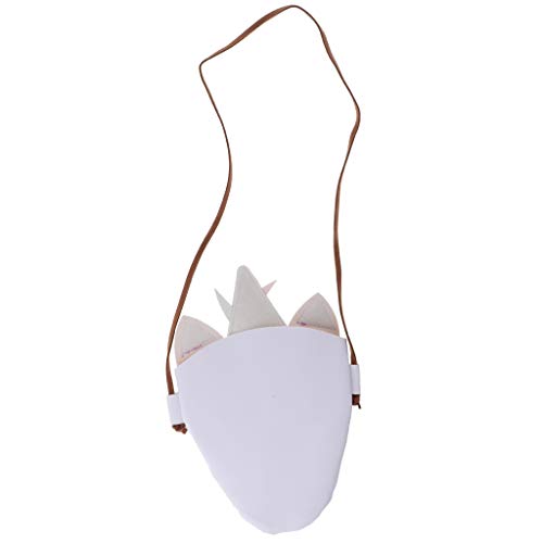 gazechimp Bolsa Em Forma De Unicórnio, Bolsa De Ombro Para Meninas, Sacola 3D Fofa Com Ombro