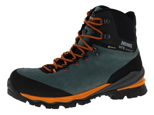 Meindl Vakuum Men 4.2 GTX   Botas de montaña impermeables y cómodas para hombre con sistema MFS y membrana Goretex, Pino Naranja, 48.5 EU