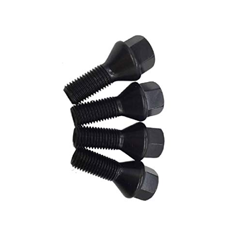 DASPARTS 36136781150 Wheel Lug Bolt Stud M12 x1.5 x26 Overal Length 48mm for BMW E46 E90 E39 E60 (Pack of 4)