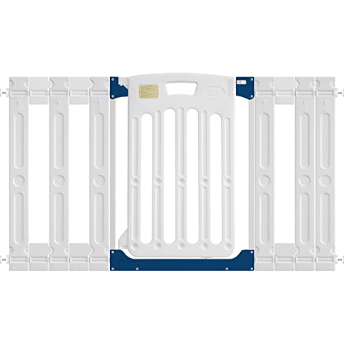 JTC BABY 取付幅138.5cm〜155.5cm オートバックベビーゲート2(OP2+OP3付き) ネイビー