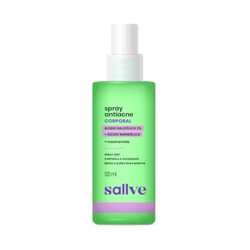 Sallve Spray Antiacne Corporal 120ml