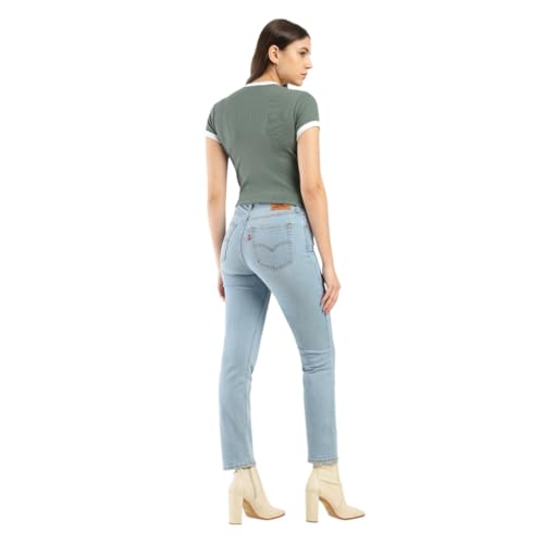 Image of Levi's Women's High Rise 724 Slim Straight Fit Jeans