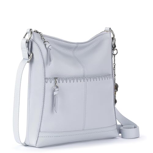 Image of The Sak Lucia Leather Crossbody Purse - Premium Leather Women's Handbag for Everyday & Travel - Cross Body Bag With Zipper
