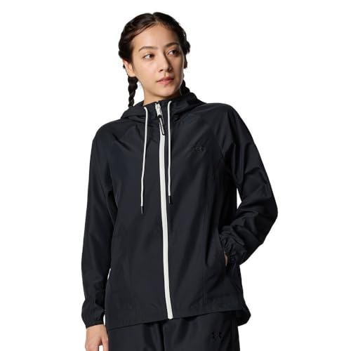 UNDER ARMOUR(アンダーアーマー) UA NO LINER WOVEN FULL-ZIP HOODIE 6012630(001) ブラック S