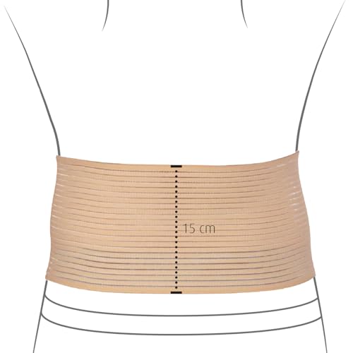 Hydas Bauch- und Rückenstützgürtel, Medizinprodukt, formt die Silhoutte, Einheitsgröße , 1er Pack