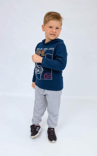 KIT de 5 Conjuntos para o Frio Menino Blusa + Calça (3)