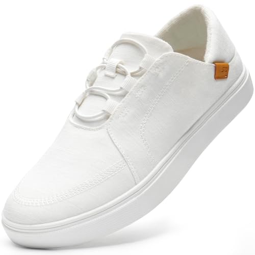 STQ Memory Foam Canvas Loafers