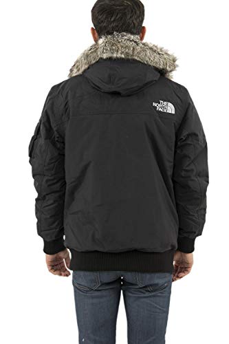 The North Face Outerwear TNF Chaqueta Gotham para Hombre, Hombre, Negro (Tnfblk/Highrsgr), L