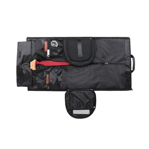Suit Storage Bag Convertible Garment Bags Garment Bag Garment Duffel Bag for Travel, Business(Black)3