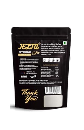 Image of JELTA Strong Ultra Blend Instant Coffee Premix, 100g