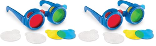 Image of Learning Resources Color Mixing Glasses,Multi-Color, Preschool Science, Science Toys for Toddler, Ages 3+ (Pack of 2)