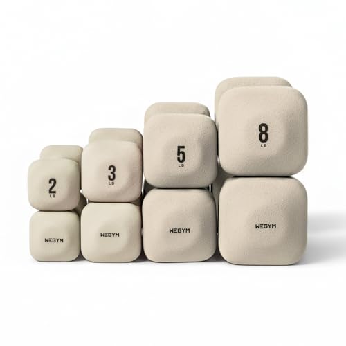 WeGym SafeGrip Dumbbell Set with Anti-Slip Handles