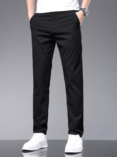 Image of TOPLOT Men's Slim Fit Trousers | Stylish Casual Design | Comfortable Fit Wear | Clean Look Structure | Versatile Styling | Easy Movement Fit | Perfect for Casual & Office Wear (5226)