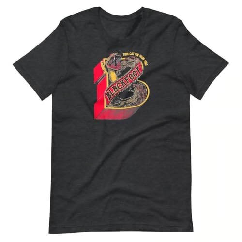 Blackfoot Band Concert Graphic Reprint Tee Shirt