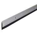 M-D Building Products 68247 All-Season Door Sweep, Heavy Duty Aluminum, Ideal for Residential & Commercial Use, Easy Installation with Heavy Rubber Seal, Ensure Comfort and Security (36 Inch, Silver)