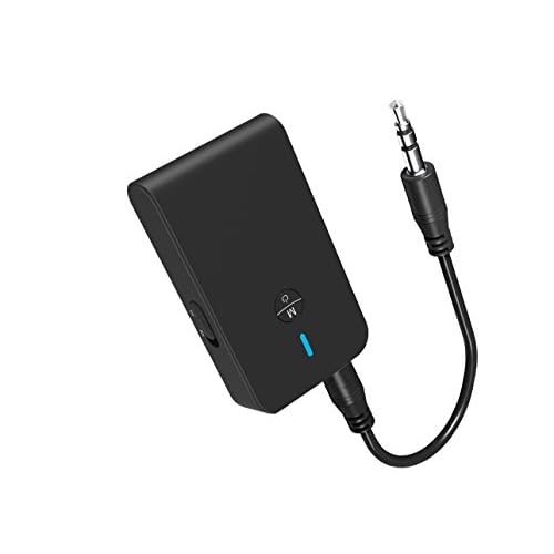 OiDiPi Bluetooth 5.3 Transmitter Receiver for TV and Wireless Headphones, 2-in-1 Bluetooth Adapter, Wireless Transmitter for TV, PC, MP3, Gym, Airplane Use with Any 3.5 mm Audio Jack…
