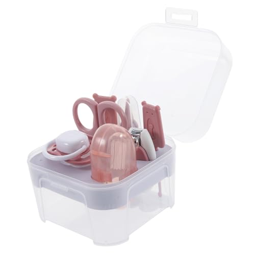 Abaodam Infant Nail Care Tools 7 in 1 Nail Clipper Set Toddler Scissors Newborn to Boys and Girls