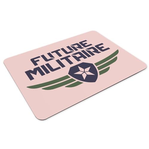 Sets de table rose cadeau pour futur militaire grand format
