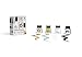 Winsor & Newton Collection Drawing Ink Set, Set of 4, Black, White, Metallic Tones