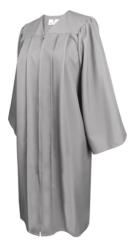 GradPlaza Matte Choir Robe for Church Baptism Officiant Confirmation Costume,Graduation Gown for School,Judge Pastor Robes3
