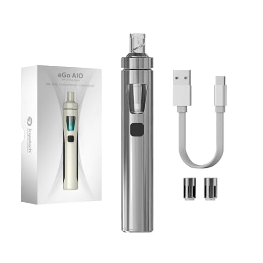 VERA JOYETECH EGO AIO E-Sigaretta Kit di partenza 1500 mAh Batteria (Argento)