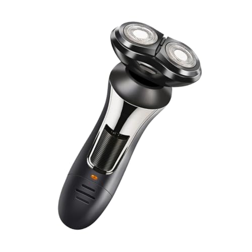 OSOLADY USB Rechargeable Electric Beard Clipper Multifunction Razor Nose Hair Trimmer for Men Durable Design Compact Washable Cutter Head Black