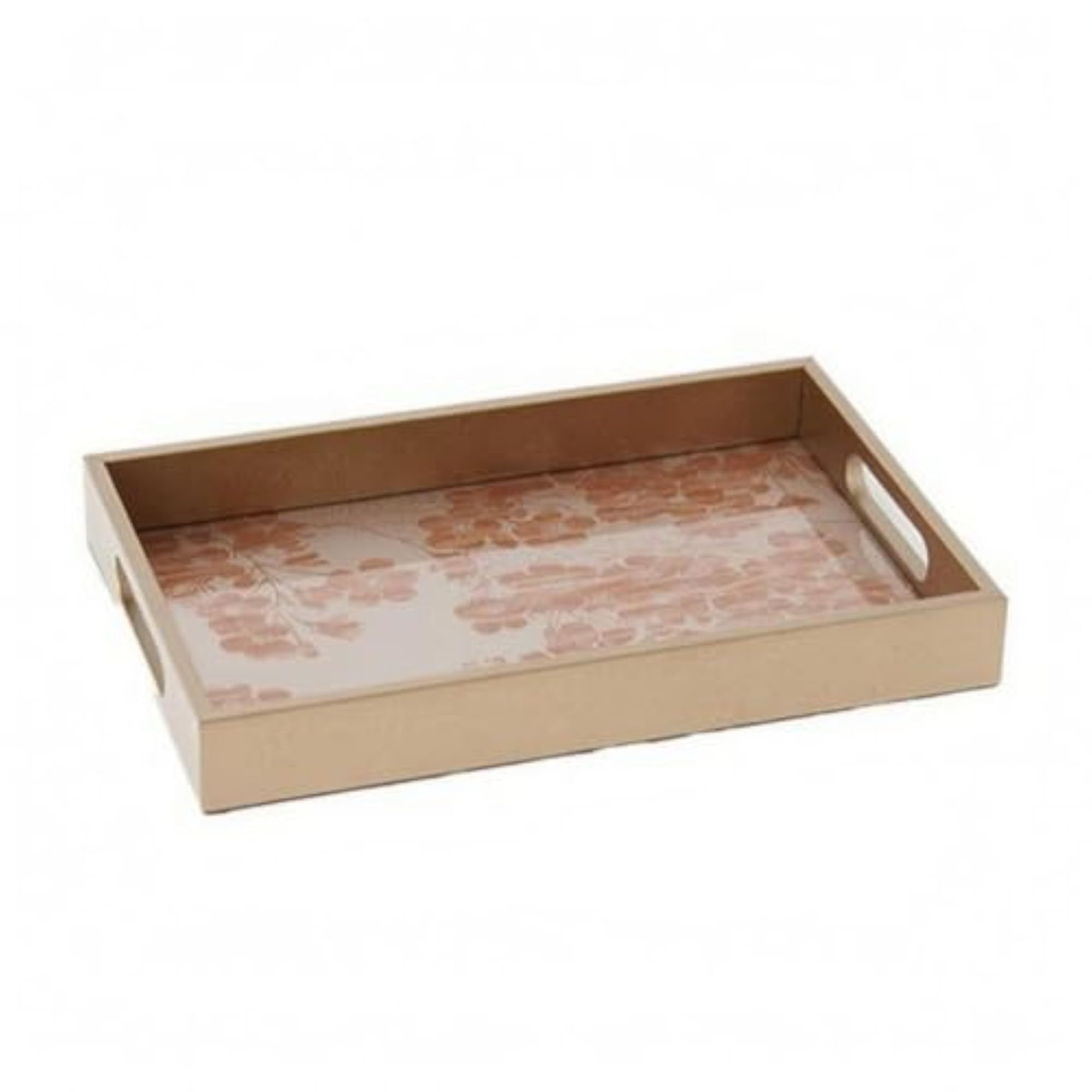 Low-Maintenance Decorative Storage Tray, Versatile Polished