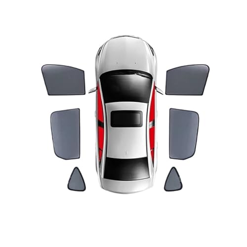 Parasol de coche visera parabrisas delantero y cortina ventana lateral trasera para coche SUV