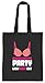 Produktbild ShirtStreet Junggesellenabschieds JGA Hochzeit natur Jutebeutel Stoffbeutel Bra - Bachelorette Party, Größe: onesize,schwarz natur