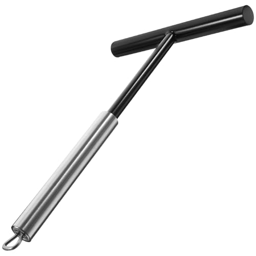 SHOWERORO 2pcs Crepe Tool Set Pancake Spreader Stainless Steel Nylon Material Non-Slip Handle Perfect for Baking