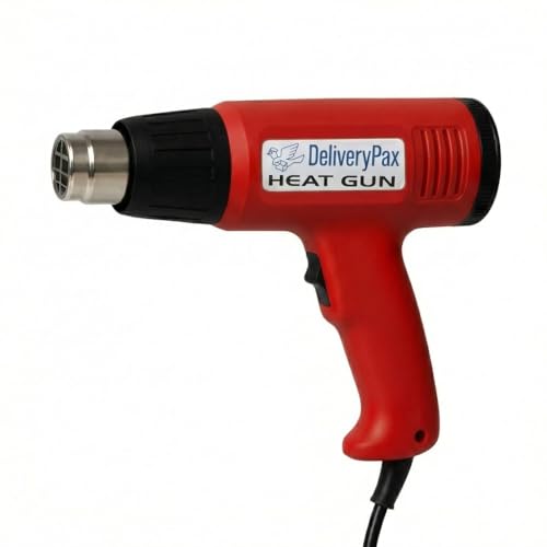 Image of Delivery Pax Hot Gun Machine for Packing Wrapping 2000W WITH 6 MONTHS WARRANTY Heat Gun Machine Dual Temperature | Hot Air Gun for paint removal, sticker removal | Heat Gun for Shrink Wrapping