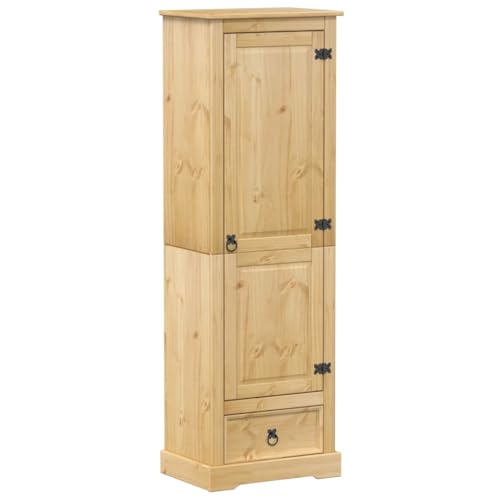 Garde robe Corona 55x38x170 cm bois de pin massif
