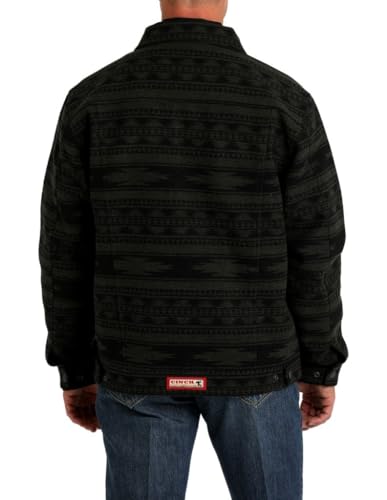 Cinch Men's Wooly Trucker Forest Jacket2