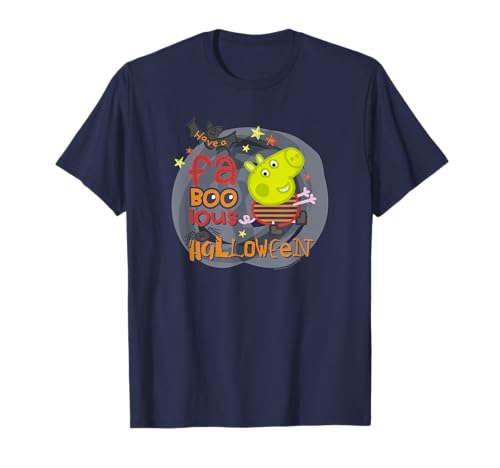T-shirt Peppa Pig Halloween imprimé graphique souple et respirant