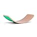 Produktbild Wobbel Original Balanceboard Transparent mit Filz Mint Grün Yogaboard