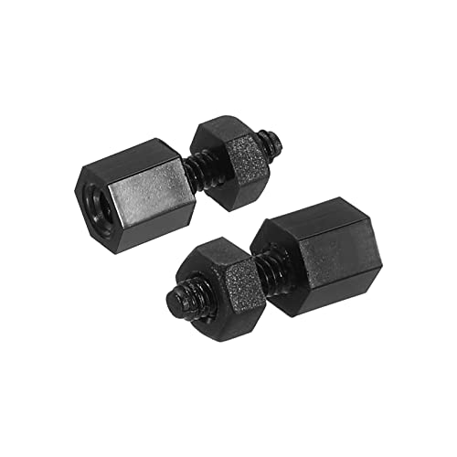 PATIKIL M2 Nylon Hex Standoff Screws Nuts, 1Set/100Pack PCB Male Female Threaded Kit for Motherboards Computer Cases - Image 4