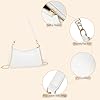 Aucuu Kleine Handtasche Damen, Clutch-Handtaschen mit Kette, Retro Schultertasche für Damen, Mini Hobo Bag, Kleine Umhängetasche mit Reißverschluss #3