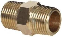 Compressor Connector Fitting Hex Nipple Fits Bostitch Dewalt 7081090000 AB-9050373 Fini Husky 9416512 Porter Cable Dewalt 5140067-09 N053094
