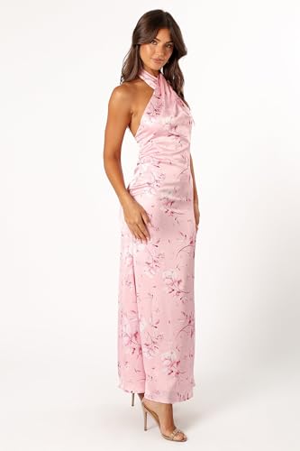 Image of Petal & Pup Women's Mila Halterneck Maxi Dress