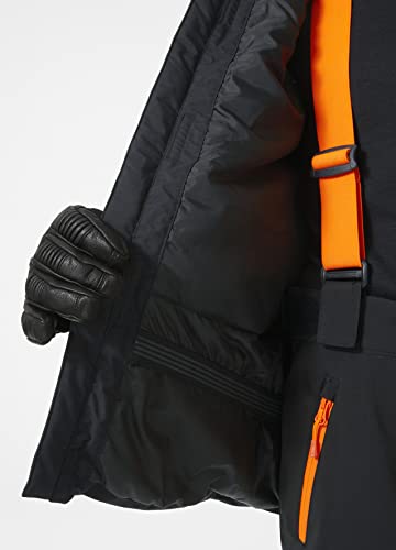 Junior Unisex Helly Hansen Jr Level Jacket, Schwarz, 8