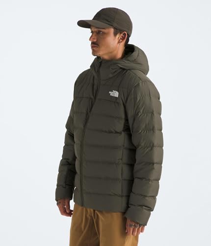 Image of THE NORTH FACE Men's Aconcagua 3 Hooded Jacket | Insulated, Wind & Water Resistant, Attached 3 Piece Hood With Cinch Cord