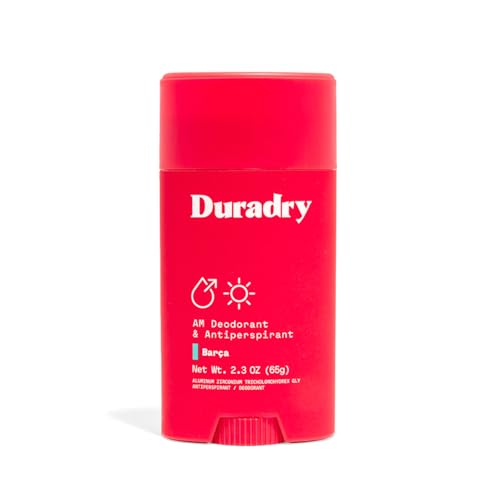 Duradry Clinical-Strength Antiperspirant Deodorant for Women and Men – Clean Formula with Natural Ingredients – Odor and Excessive Sweat Protection for Armpits – Barca (SweetWater + Sea Salt)