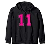 Photo Gallery uniforme numerata pink numero 11 team junior sports felpa con cappuccio Photo Gallery uniforme numerata pink numero 11 team junior sports felpa con cappuccio