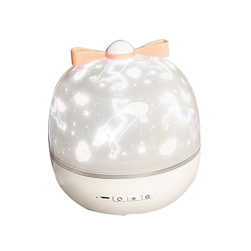 Artibetter 1 Proyector Led Giratorio de Noche Recargable Y Romántico para Niños Niñas Y Adultos