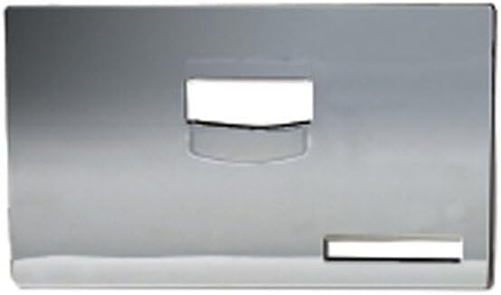 Technical Precision Replacement for Kenworth T800 Curved Glass Year 2020 Chrome Plastic Glove Box Cover