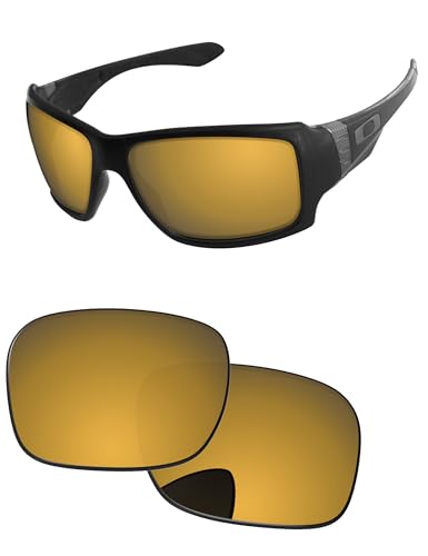 Image of Replacement Lenses for Oakley Big Taco OO9173 62mm Sunglass - Precision Fit, UV Block & Impact Resistant