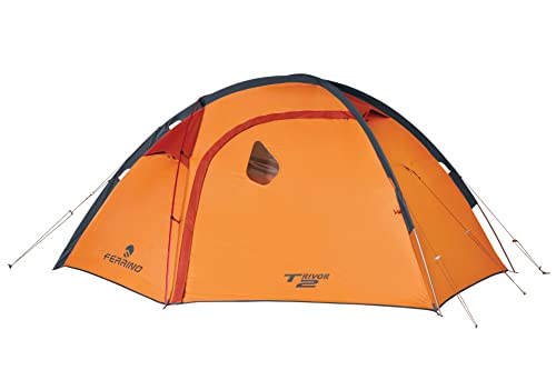 Ferrino Tent TRIVOR 2 Carpa, Unisex Adulto, Orange, Talla Única